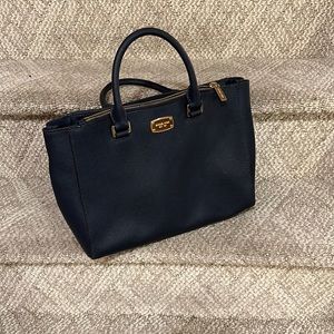 Navy Michael Kors Purse